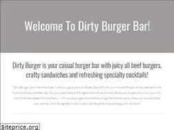 Sites similar to dirtyburgerbar.com