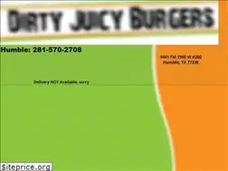 Sites similar to dirtyjuicyburgers.com