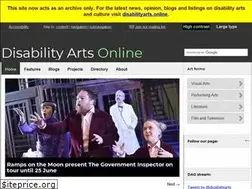 Sites similar to disabilityartsonline.org.uk