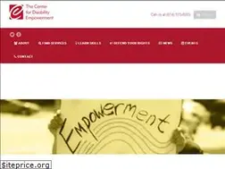 Sites similar to disabilityempowerment.net