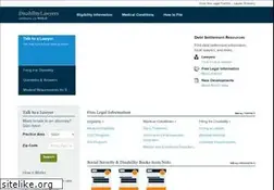 Sites similar to disabilitylawyers.com
