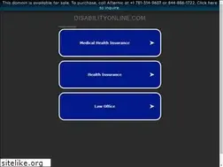 Sites similar to disabilityonline.com