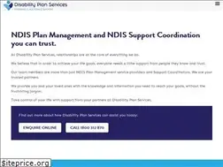 Sites similar to disabilityplanservices.com.au
