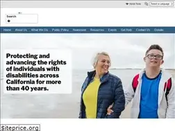 Sites similar to disabilityrightsca.org