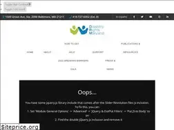 Sites similar to disabilityrightsmd.org