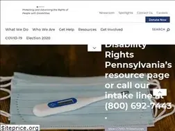 Sites similar to disabilityrightspa.org