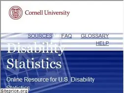 Sites similar to disabilitystatistics.org