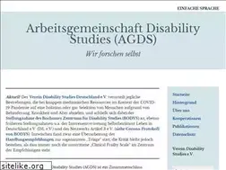 Sites similar to disabilitystudies.de