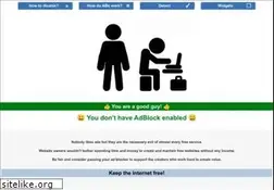 Sites similar to disableadblock.com