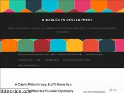 Sites similar to disabledindevelopment.org