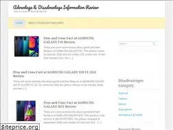 Sites similar to disadvantages.info
