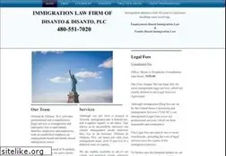 Sites similar to disantoimmigrationlaw.com