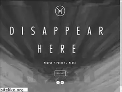 Sites similar to disappear-here.org