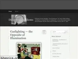 Sites similar to disappearingidioms.com