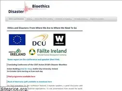Sites similar to disasterbioethics.eu