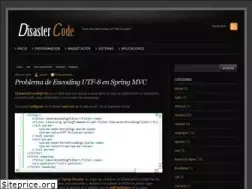 Sites similar to disastercode.com.es