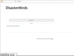 Sites similar to disasterminds.com