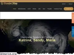 Sites similar to disastersites.com