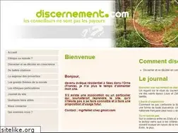Sites similar to discernement.com