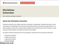 Sites similar to disclaimergenerator.org