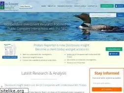 Sites similar to disclosureinsight.com