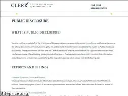 Sites similar to disclosures-clerk.house.gov