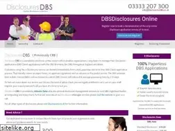Sites similar to disclosuresdbs.co.uk