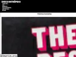 Sites similar to discointrepido.cl