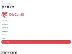 Sites similar to discon3.org