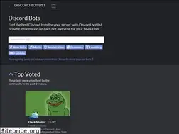 Sites similar to discordbotlist.com