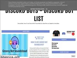 Sites similar to discordbotslist.blogspot.com