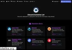 Sites similar to discordextremelist.xyz