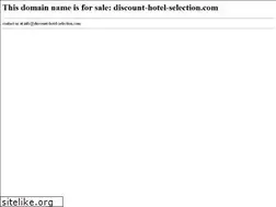 Sites similar to discount-hotel-selection.com