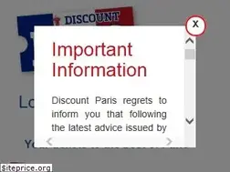 Sites similar to discount-paris.com