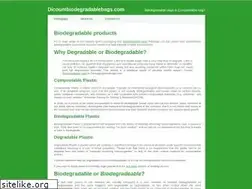 Sites similar to discountbiodegradablebags.com
