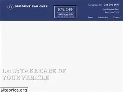 Sites similar to discountcarcarekaty.com