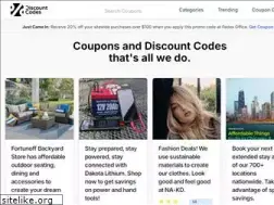 Sites similar to discountcodes.com