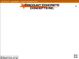 Sites similar to discountconcreteconcepts.com