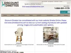 Sites similar to discountdinettes.com