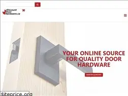 Sites similar to discountdoorhardware.ca
