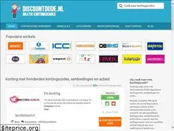 Sites similar to discountdude.nl