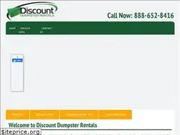 Sites similar to discountdumpsterrentals.com