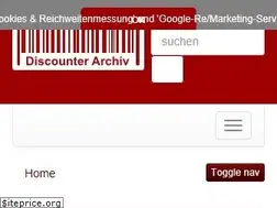Sites similar to discounter-archiv.de