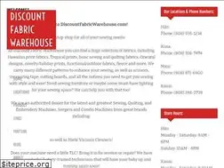 Sites similar to discountfabricwarehouse.com
