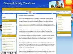 Sites similar to discountfamilyvacations.net