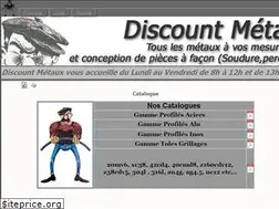 Sites similar to discountmetaux.fr