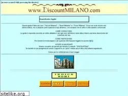 Sites similar to discountmilano.com