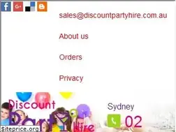 Sites similar to discountpartyhire.com.au
