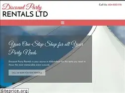 Sites similar to discountpartyrental.ca