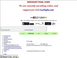 Sites similar to discountpoolcues.com